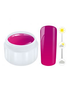 Color effect solar gel pink